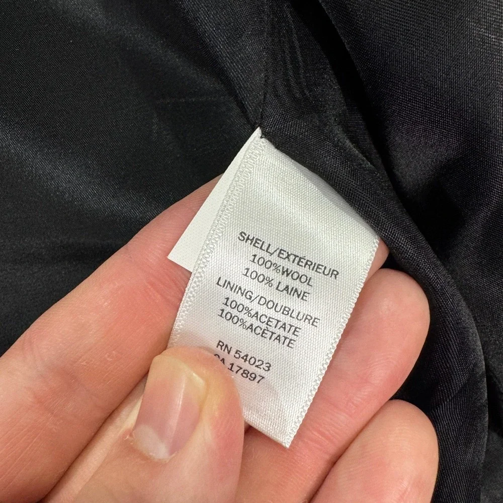 Banana Republic Mens 40R Slim Charcoal Gray Wool Suit Jacket Pants 33x27 Classic